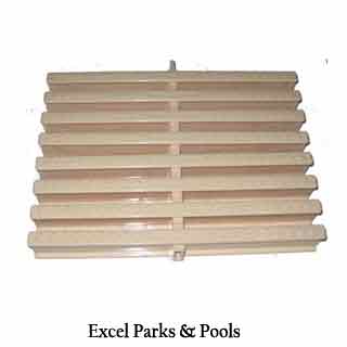 over flow channel cover swimming pool accessories
